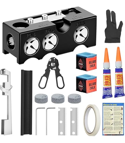 Billiard Pool Cue Tips - Elk Master 14mm (Soft), Cue Tips - Amazon